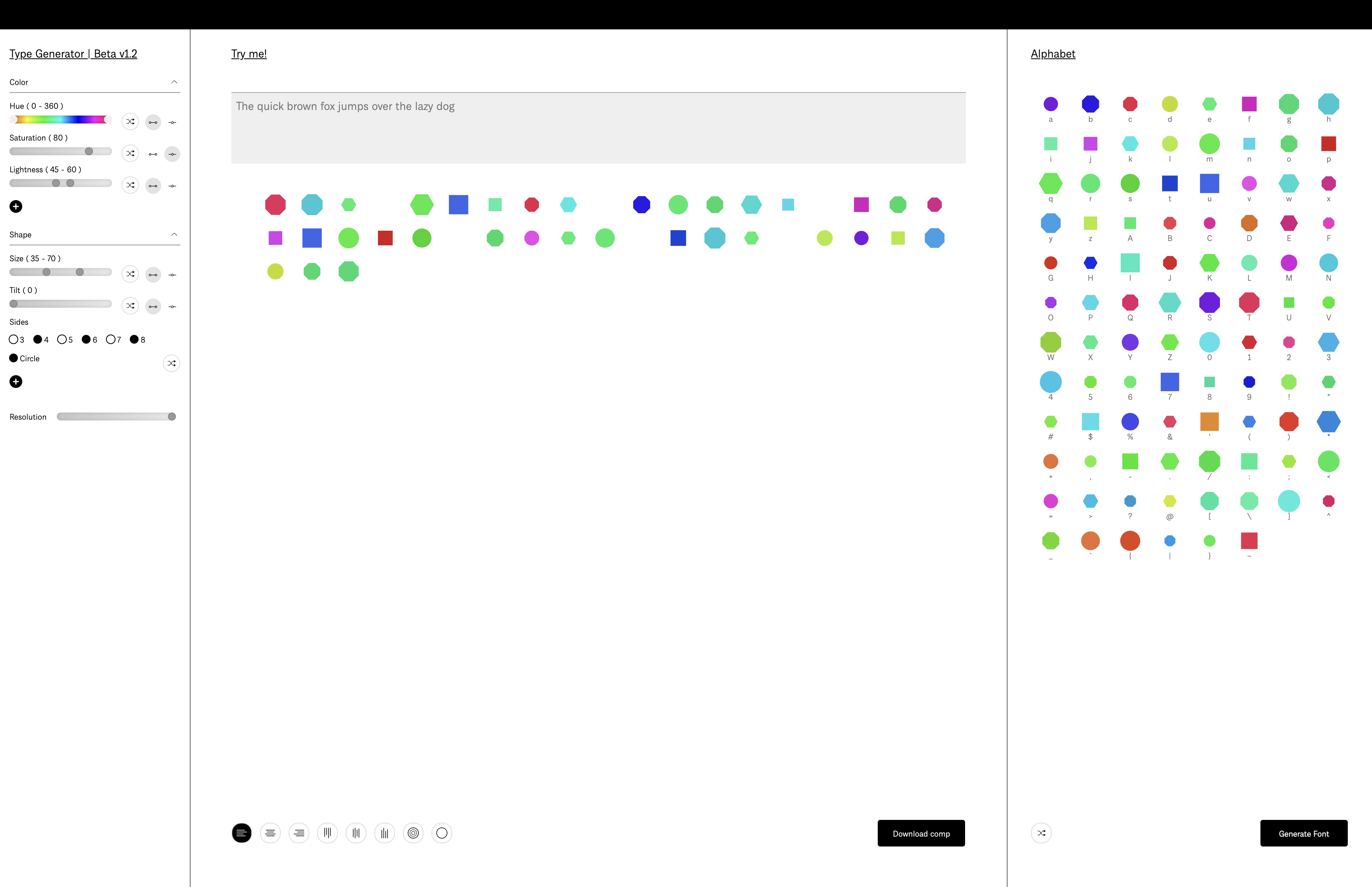 Abstract Type Generator